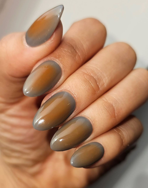 Fall Nail Art Trends 2026 dark aura nails