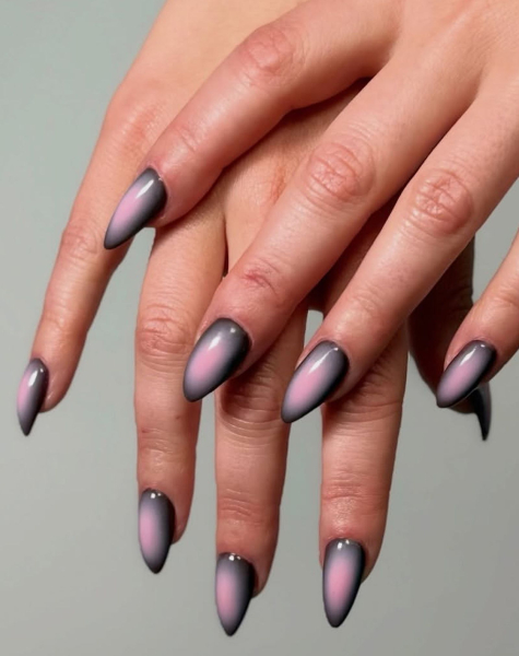 Fall Nail Art Trends 2026 dark aura nails